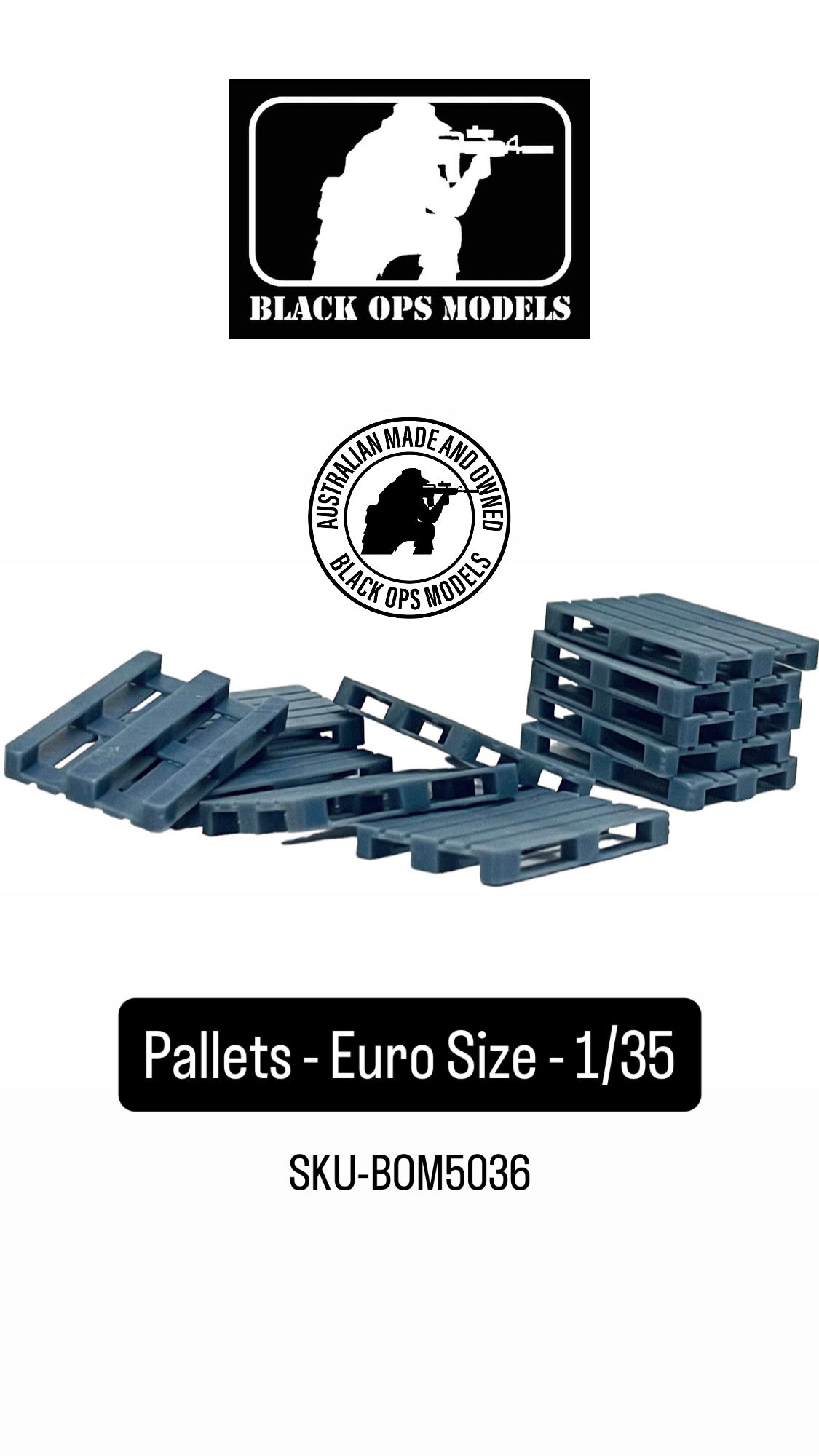 Pallets - Euro Size - 1/35