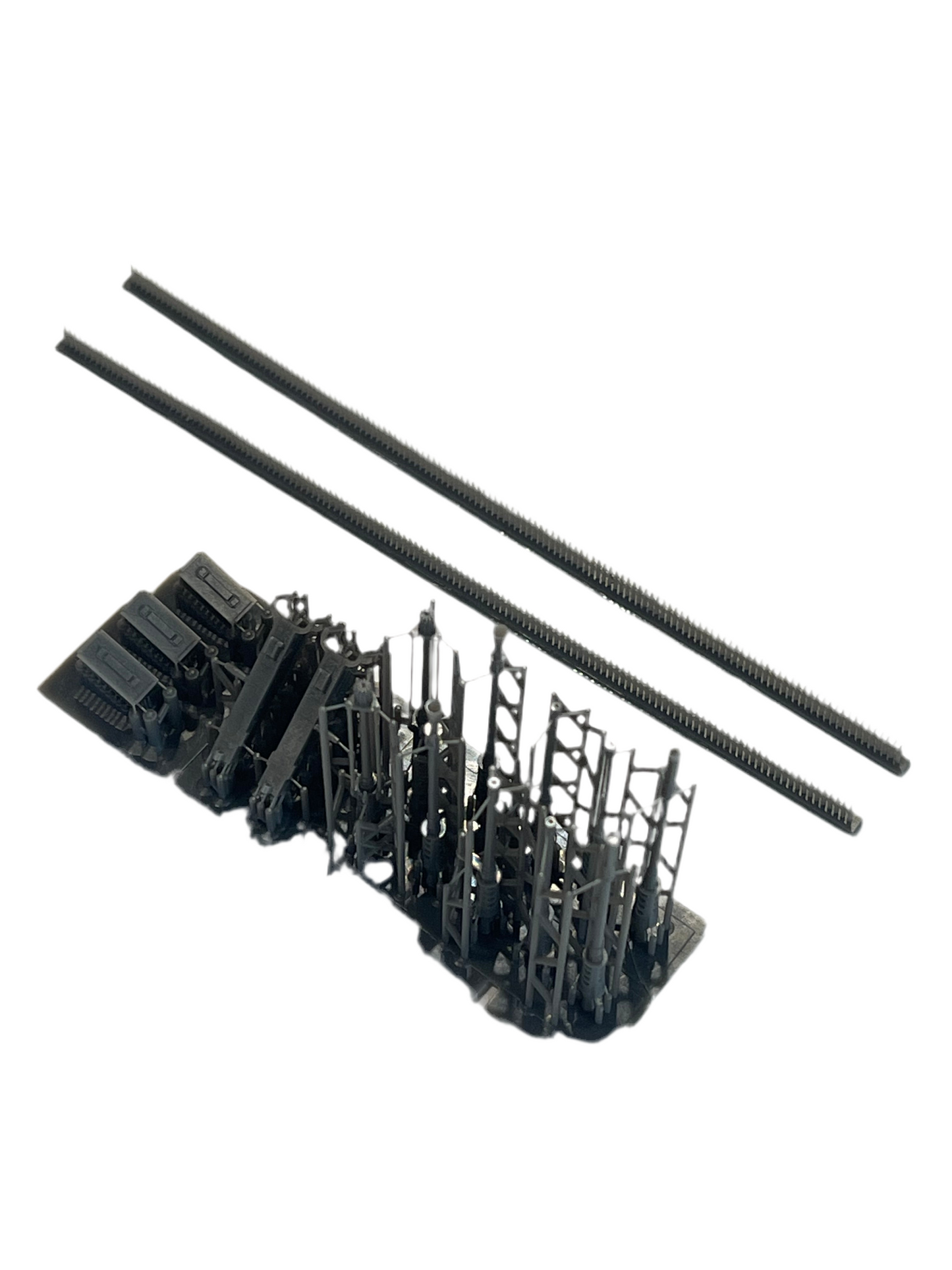 Twin .50 Cal Machine Gun Set Right & Left Feed- 1/35