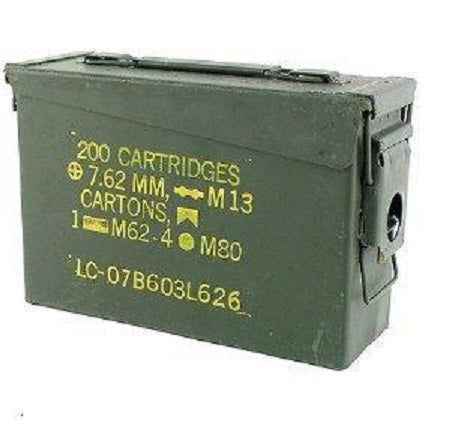 7.62 Ammunition Boxes with 2 types of Handles - 1/35