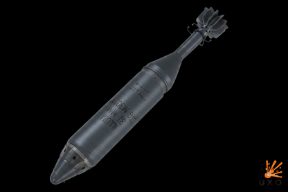 81mm Zero Charge Mortar Round Set - 1/35