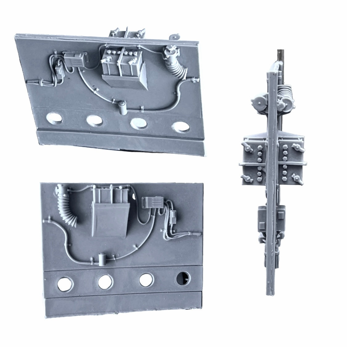 LSSC Open Engine Bay Conversion Kit – 1/35 (Dragon 3301)