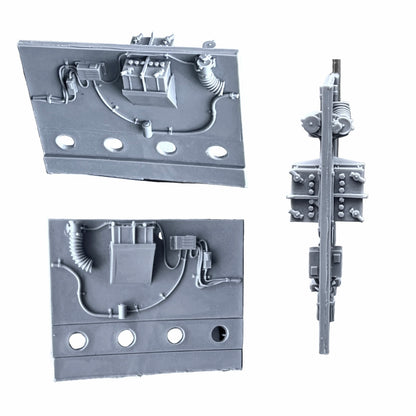 LSSC Open Engine Bay Conversion Kit – 1/35 (Dragon 3301)
