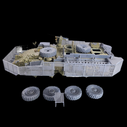 Stryker M1126 ICV Full Bar Armor Kit Conversion Kit 1/35 for AFV Club kit - Part AF35126