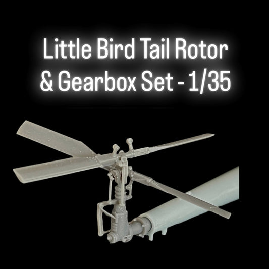 Little Bird Tail Rotor & Gearbox Set - 1/35