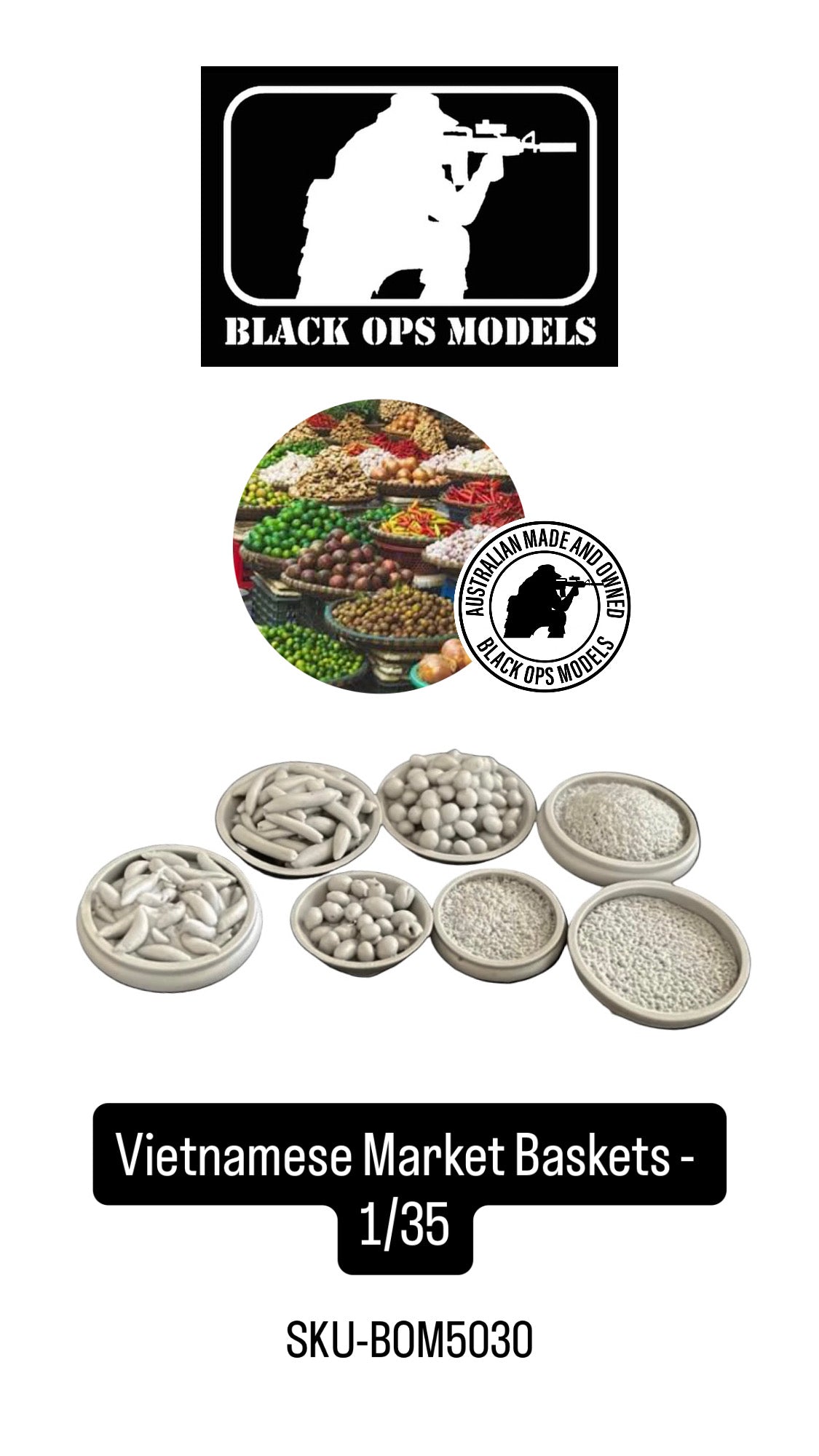 Vietnamese Market Baskets - 1/35