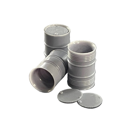 200L Drums - Hollow with Lids - 1/48