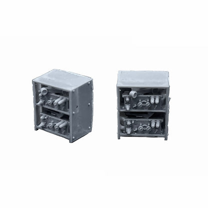 LSSC Open Engine Bay Conversion Kit – 1/35 (Dragon 3301)