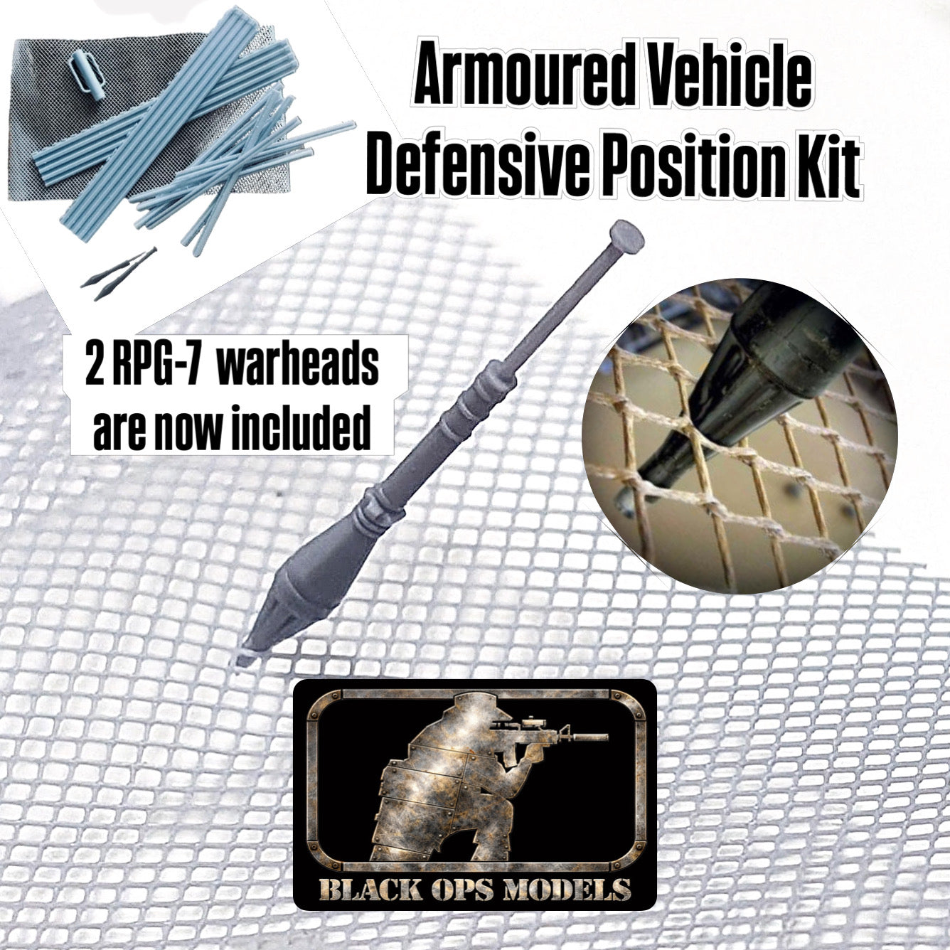 Armoured Vehicle Defensive Position Kit - 1/35 by