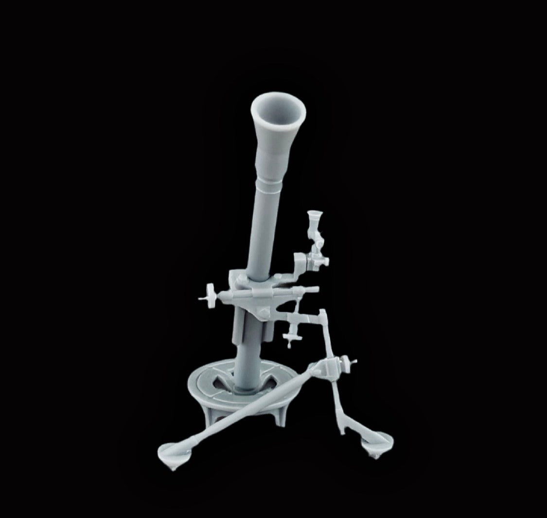 US 81mm Mortar Team & Ammunition Set - 1/48