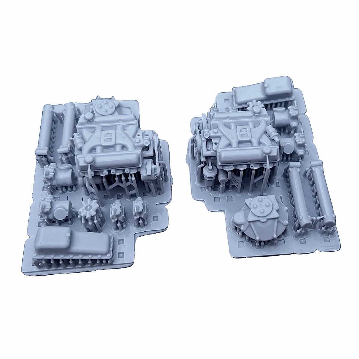 LSSC Open Engine Bay Conversion Kit – 1/35 (Dragon 3301)