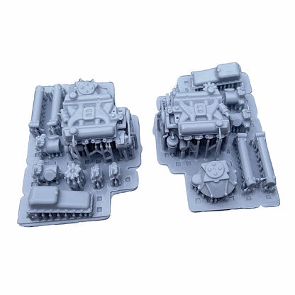 LSSC Open Engine Bay Conversion Kit – 1/35 (Dragon 3301)