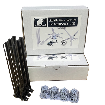 Little Bird Main Rotor Set for Kitty Hawk Kit  - 1/35