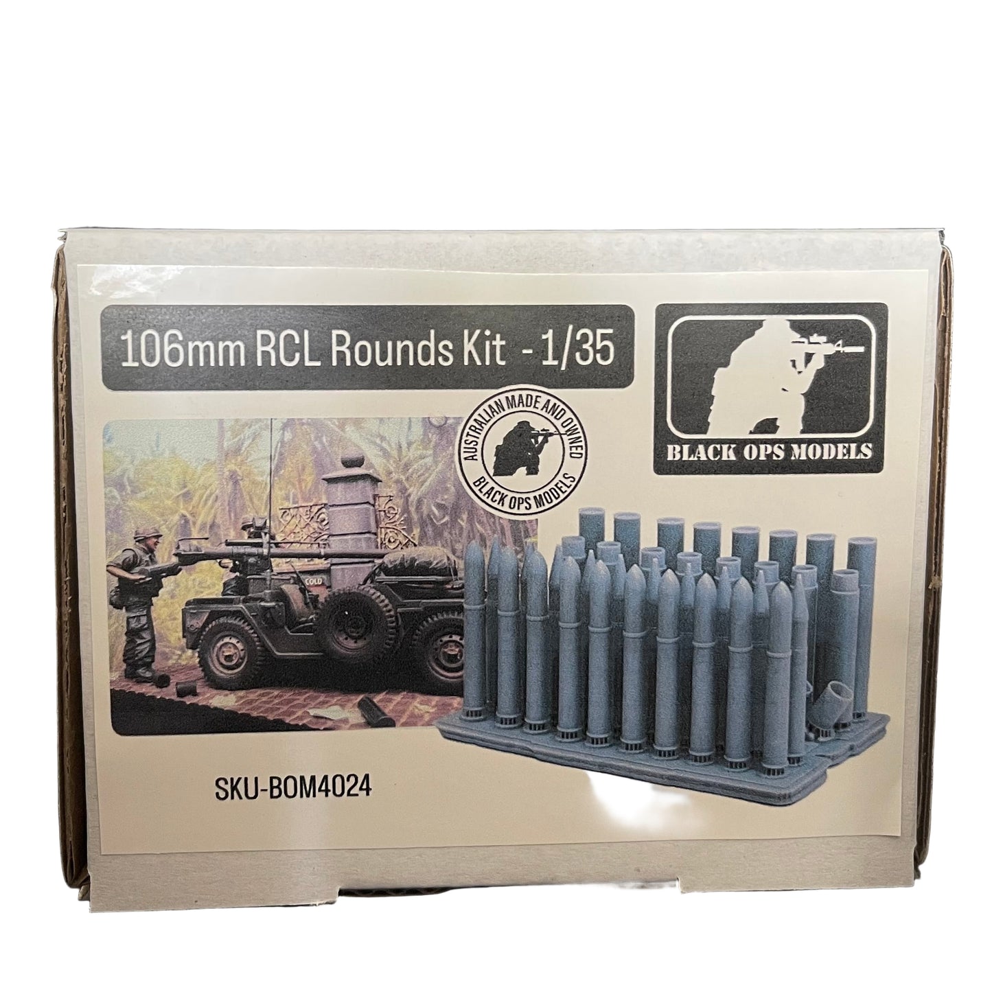 106mm RCL Rounds Kit  - 1/35