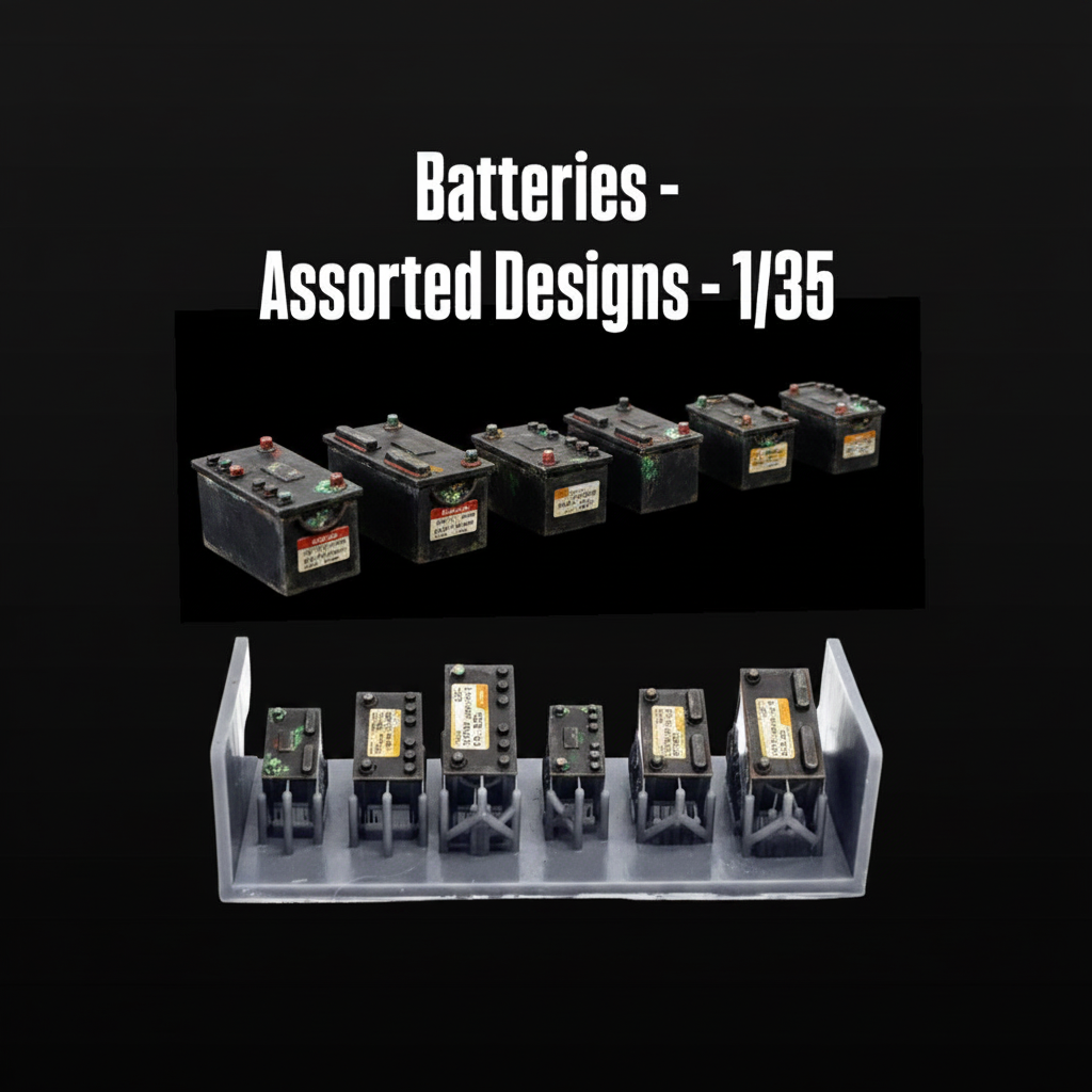 Batteries - Assorted Designs - 1/35