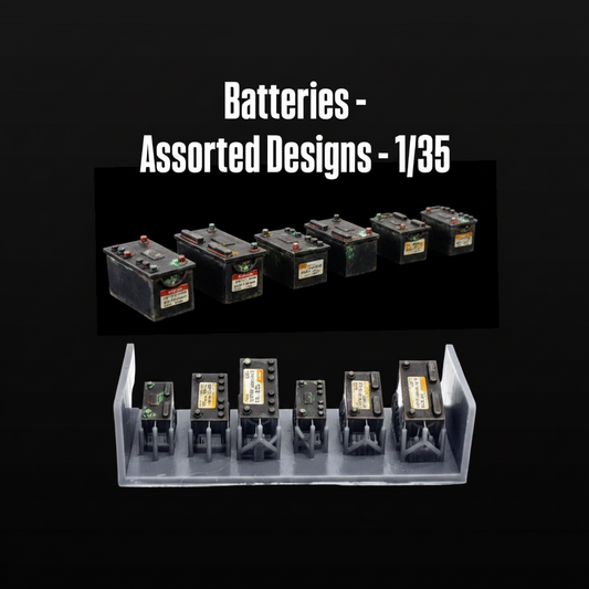 Batteries - Assorted Designs - 1/35