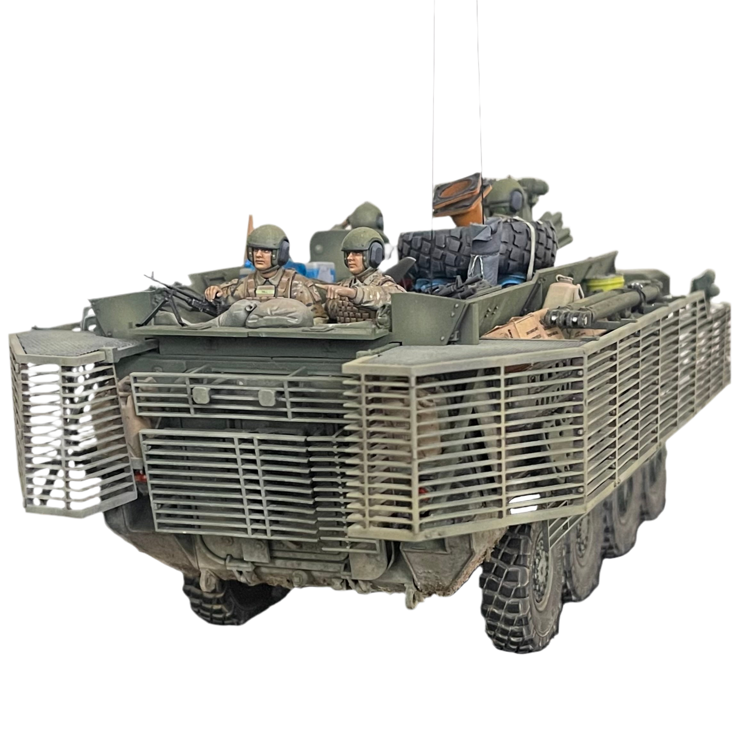 M1126 Stryker ICV Full Bar Armour Conversion Kit – 1/35 (AFV Club AF35126)