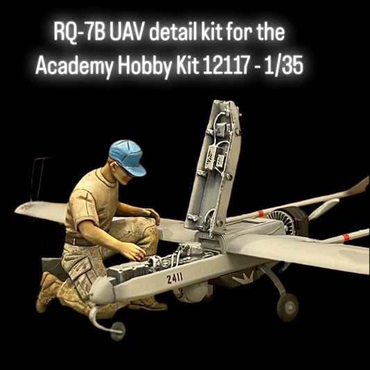 RQ-7B UAV detail kit for the Academy Hobby Kit 12117 - 1/35