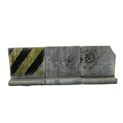 Texas T Barriers Battle Damage Set -1/35