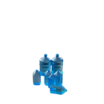 Water and Soda Bottles - Assorted - 1/35