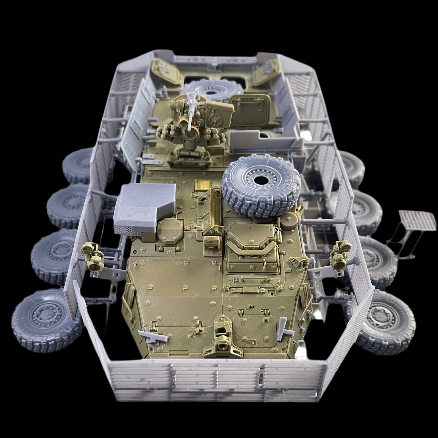 Stryker M1126 ICV Full Bar Armor Kit Conversion Kit 1/35 for AFV Club kit - Part AF35126