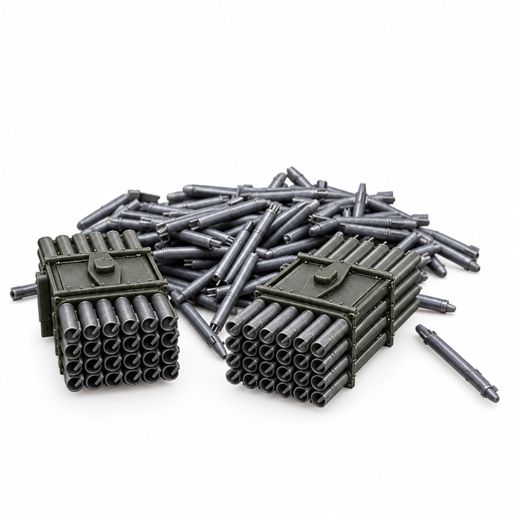 XM3 Armament Subsystem 2.75 Inch Rocket Launcher & FFAR Rockets Kit - 1/48