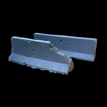 Jersey Barrier - Heavy and Light Damage Set - 1/35