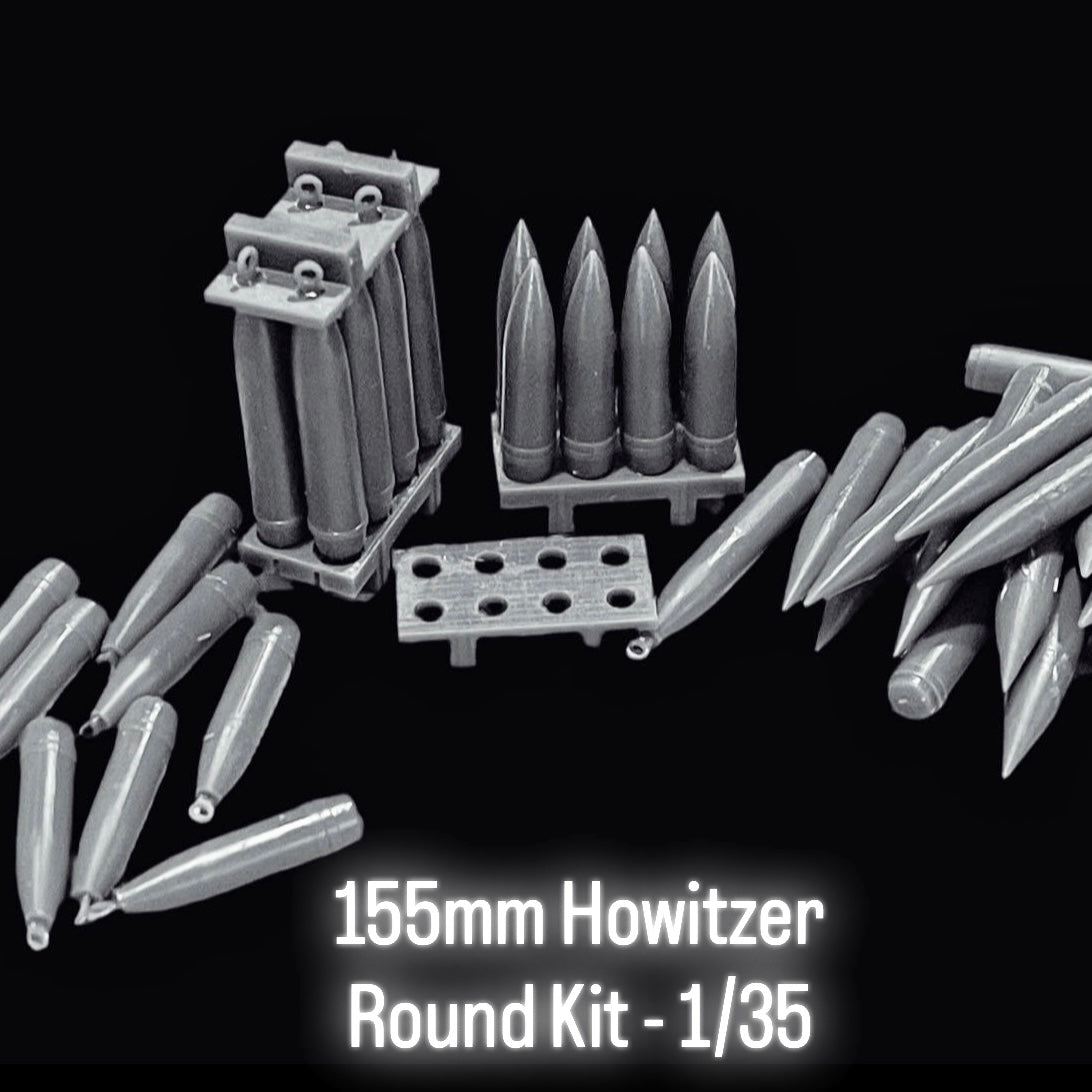 155mm Howitzer Round Kit - 1/35