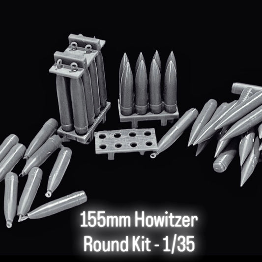 155mm Howitzer Round Kit - 1/35