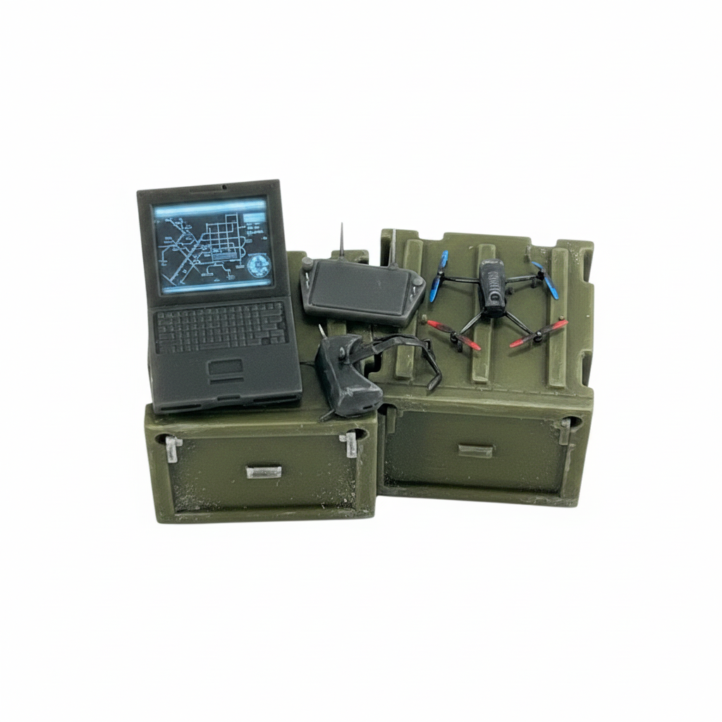Quadcopter Drone & Accessories - 1/35
