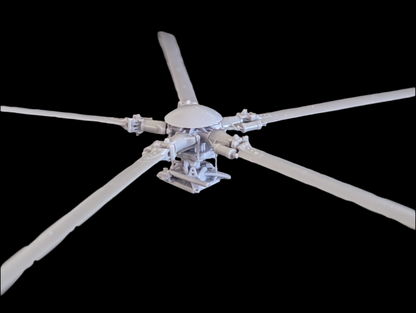 Little Bird Main Rotor Set for Kitty Hawk Kit  - 1/35