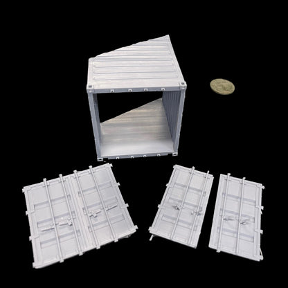 Shipping Container Wedge Kit - 1/35