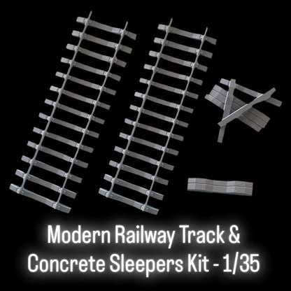 Modern Railway Track Kit - 1/35