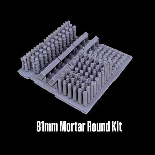 81mm Mortar Round Kit - 1/35