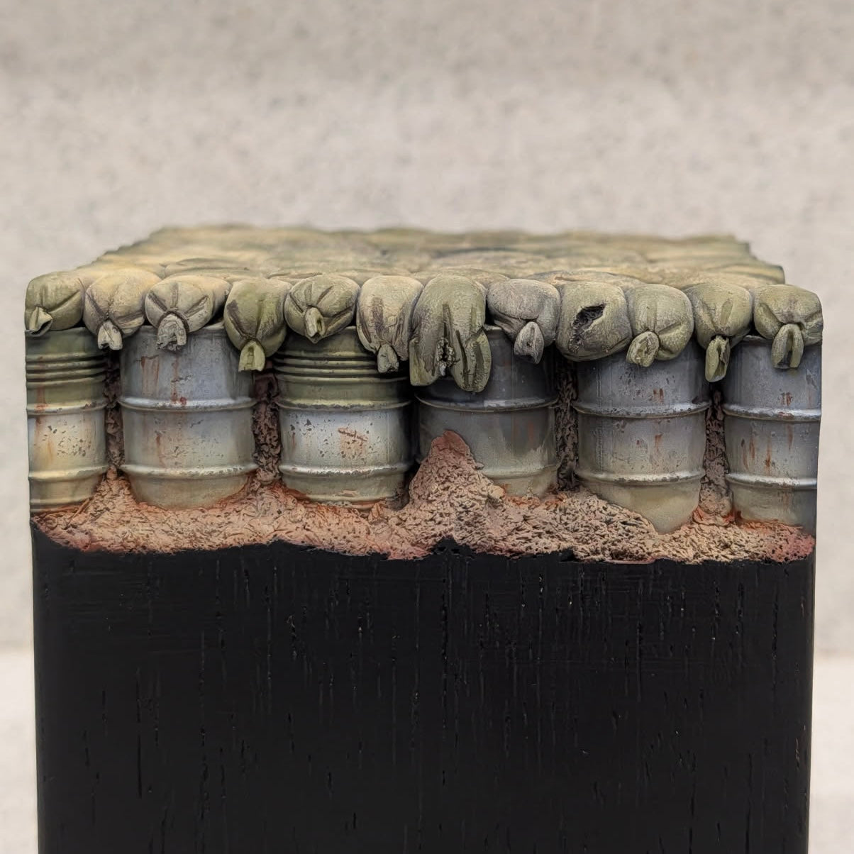 200L Drum Bunker Wall Set – 1/35