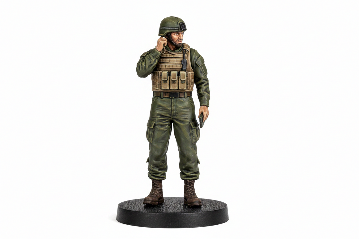 US 120mm Mortar Team & Ammunition Set- 1/35