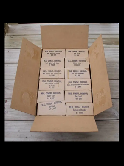 Vietnam War U.S. C-Rations (Opened & Sealed) – 1/35