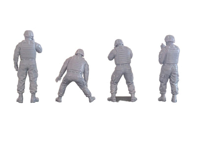 US 81mm Mortar Team & Ammunition Set - 1/48