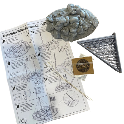 Afghanistan Hilltop Diorama Kit - 1/35