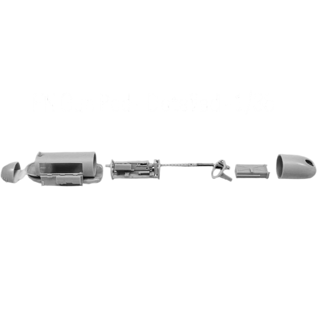 FN Gun Pod - Detailed - 1/35