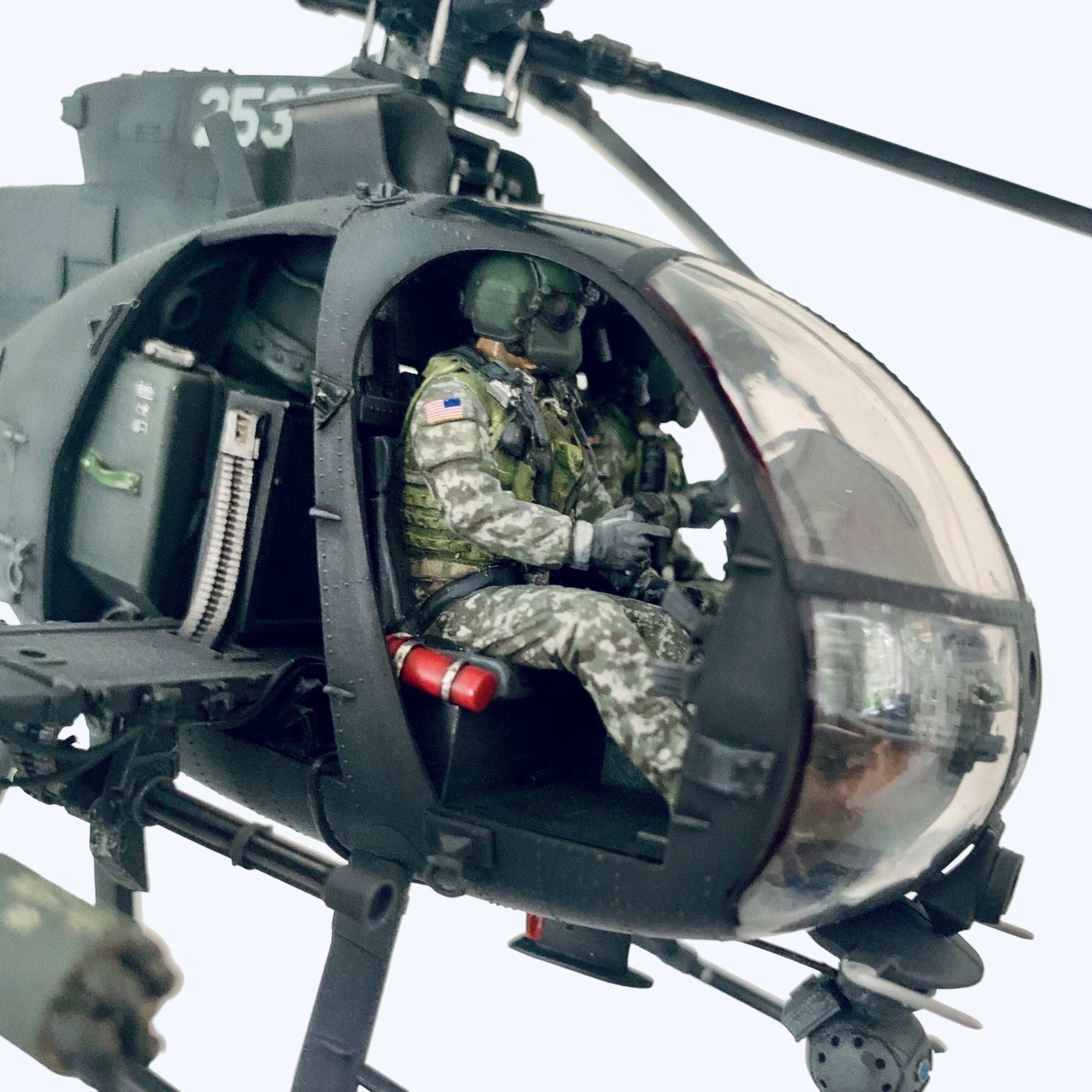 Black Ops 1/35 Little Bird AH-6M Conversion Kit for 1/35 for