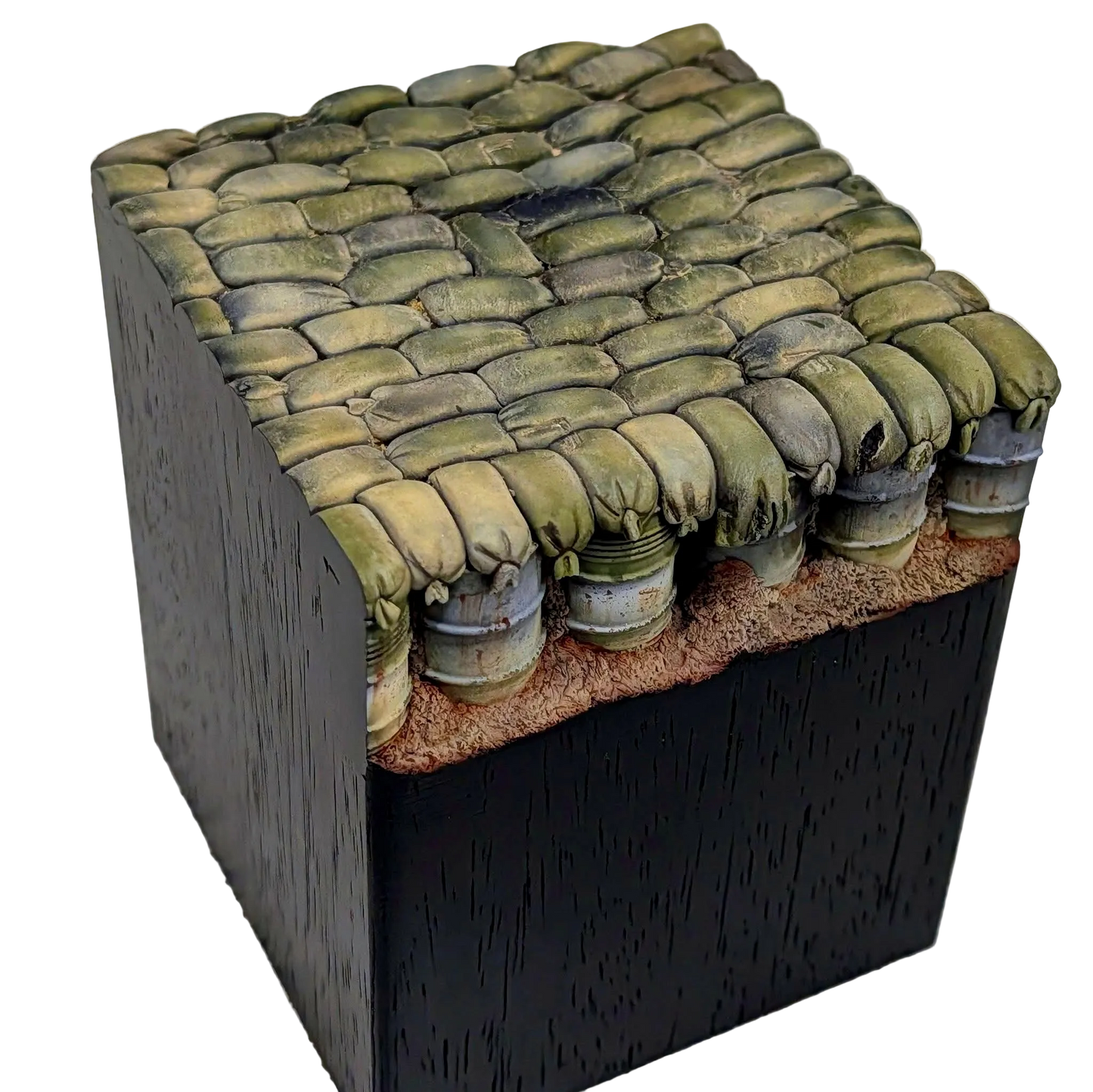 200L Drum Bunker Wall Set – 1/35