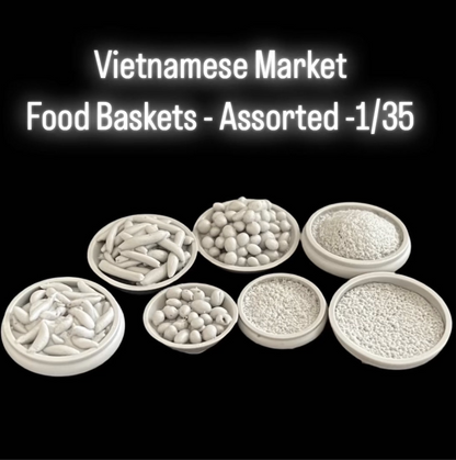 Vietnamese Market Food Baskets - Assorted -1/35