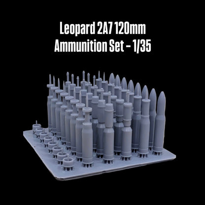 Leopard 2A7 120mm Ammunition Set – 1/35