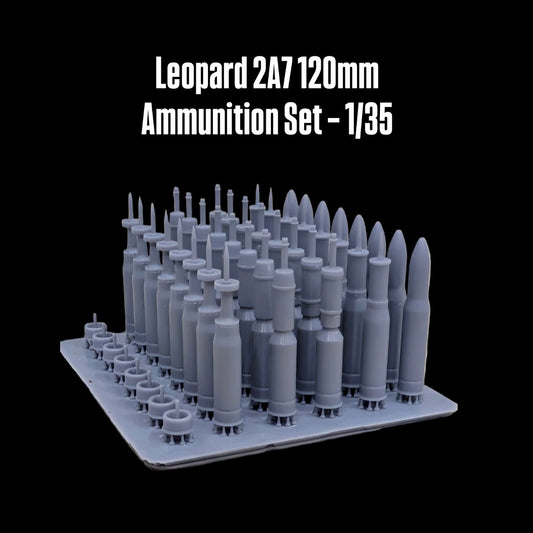 Leopard 2A7 120mm Ammunition Set – 1/35