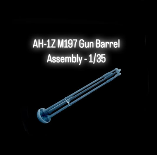 AH-1Z M197 Gun Barrel Assembly - 1/35