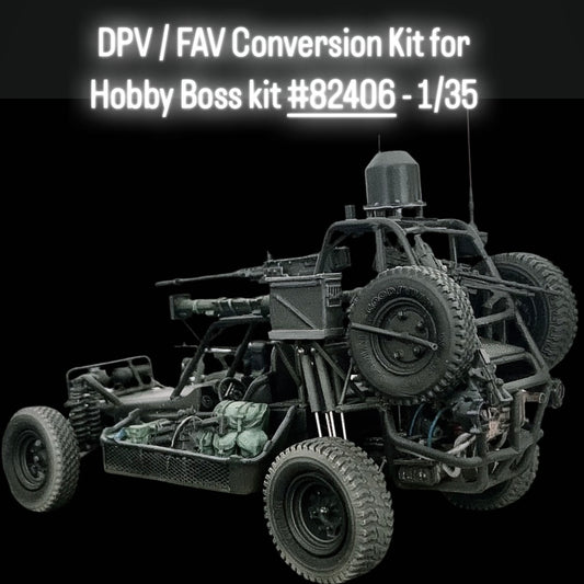 DPV / FAV Conversion Kit for Hobby Boss kit #82406 - 1/35