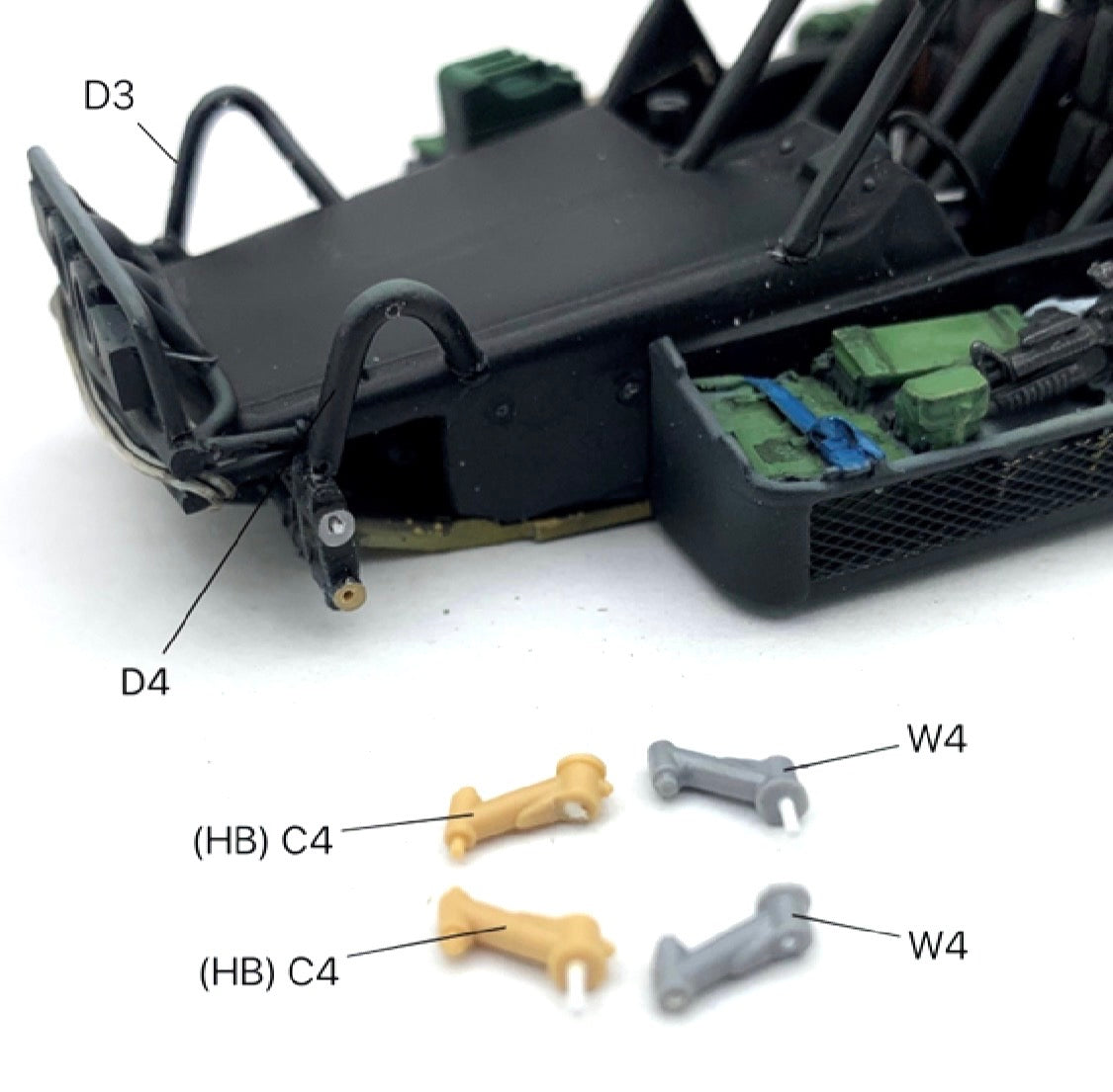 DPV / FAV 3-Seat Navy SEAL Conversion Kit – 1/35 (Hobby Boss 82406)