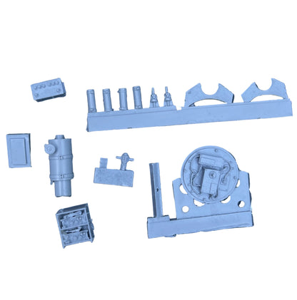 LSSC Open Engine Bay Conversion Kit – 1/35 (Dragon 3301)