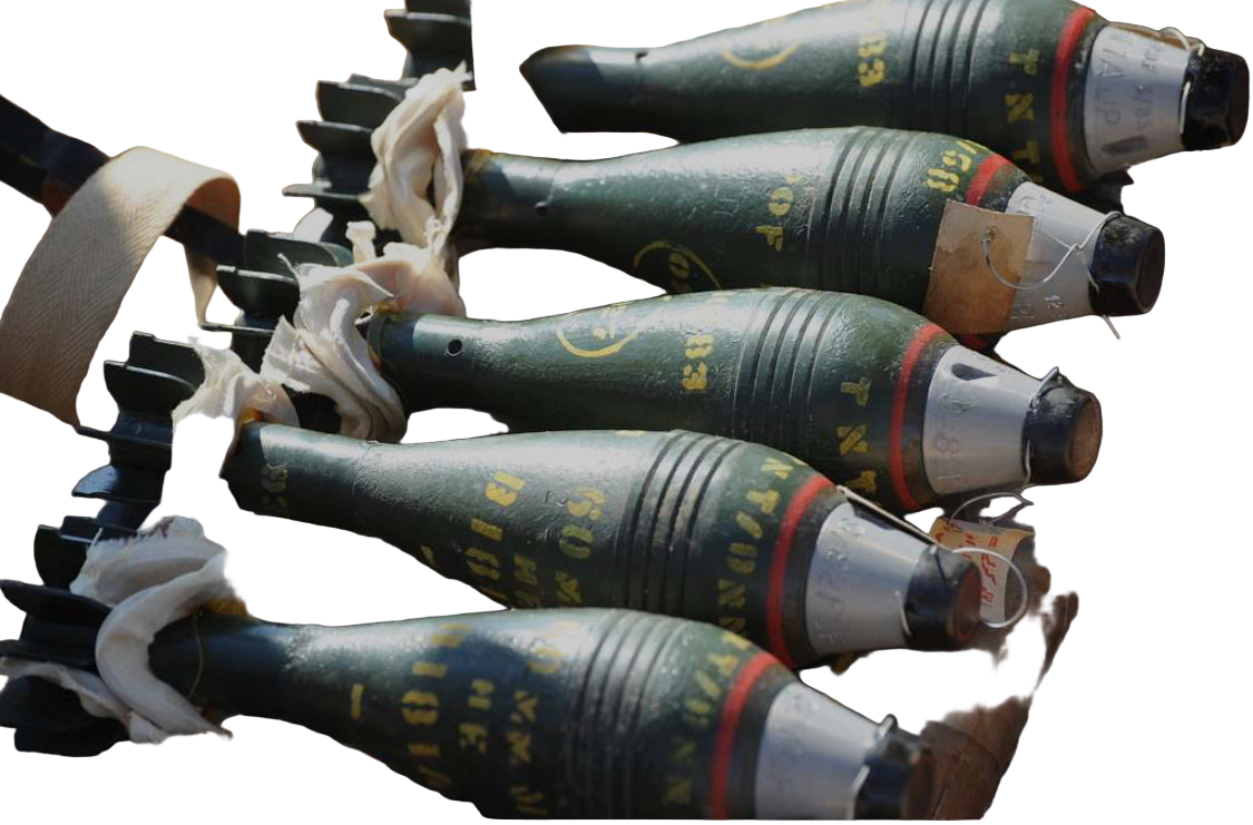 60mm Mortar Round Kit - 1/35