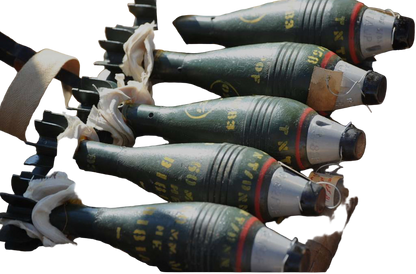 60mm Mortar Round Kit - 1/35